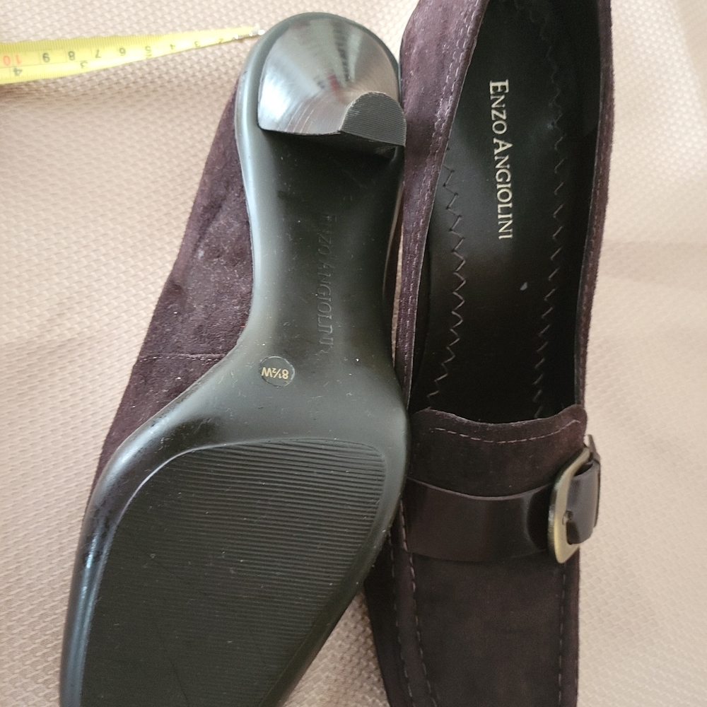 Enzo Angiolini, brn suede shoe, 8.5W